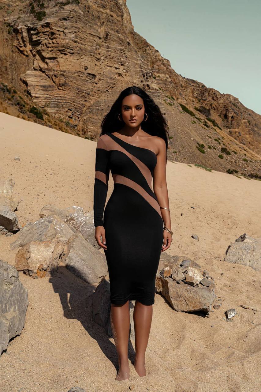 Kleid "Magi" - black