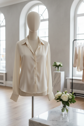 Die Seidenbluse im French Style – Eleganz für jeden Tag