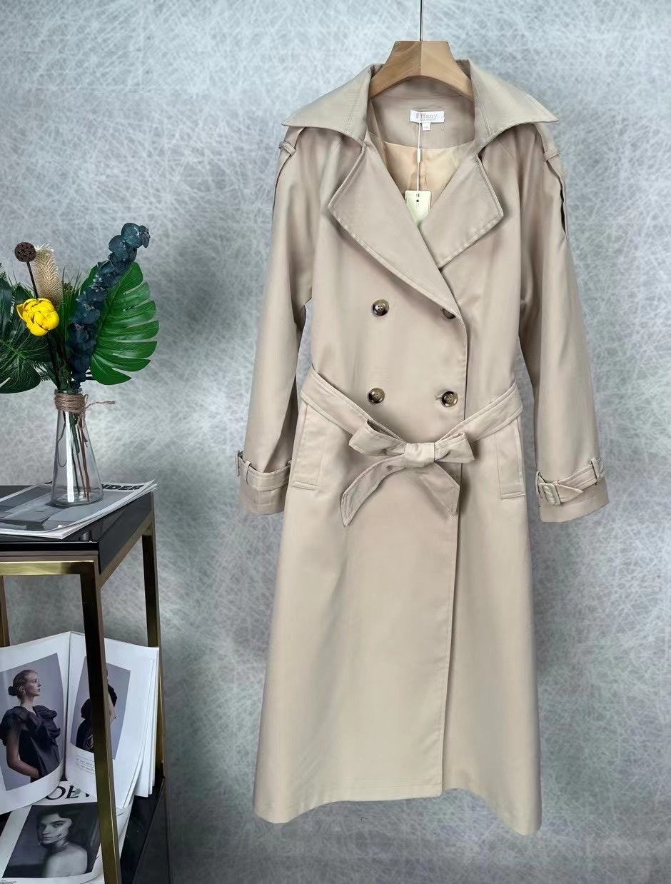 MAXI TRENCHCOAT BEIGE