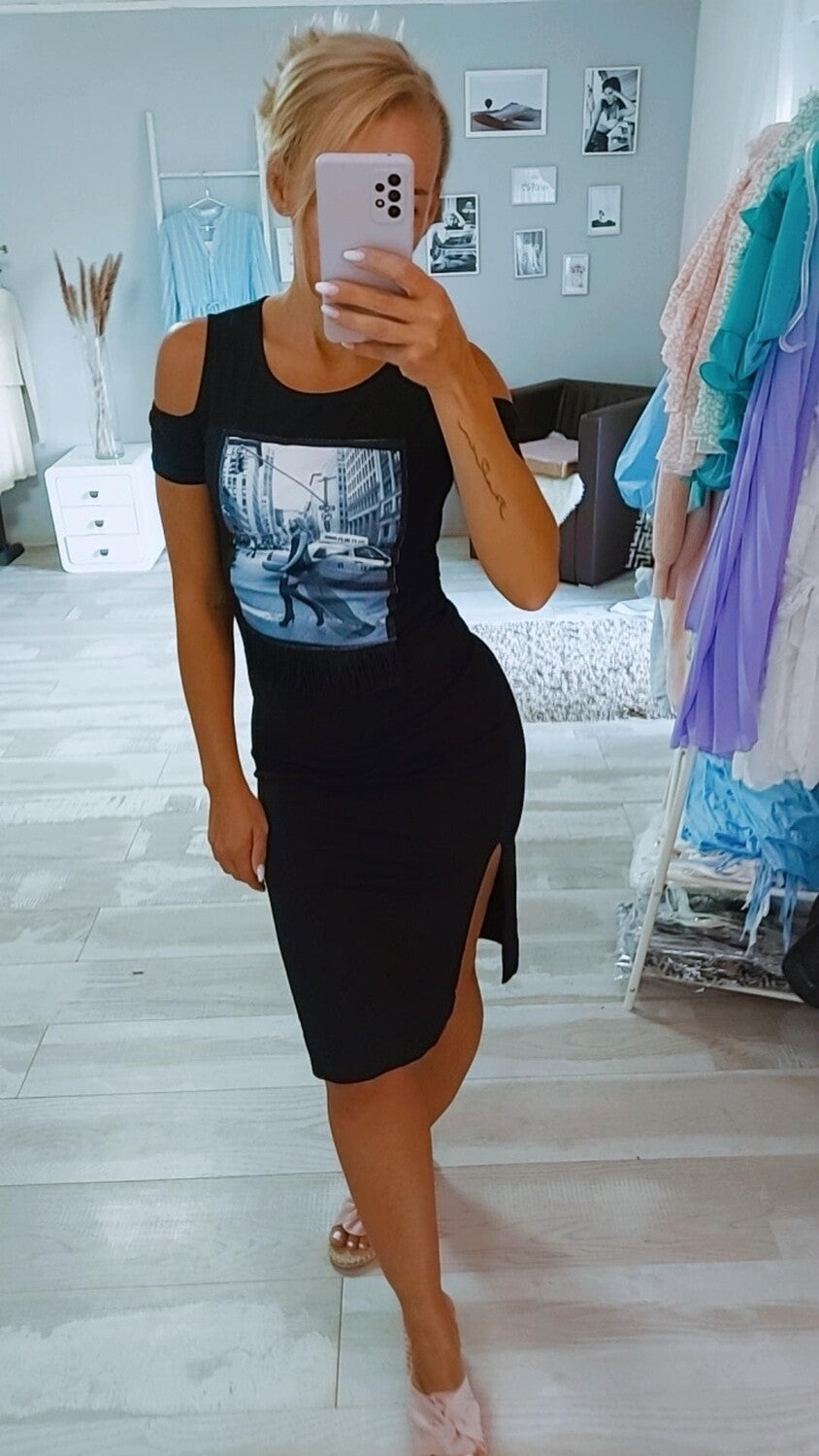 Kleid offshoulder