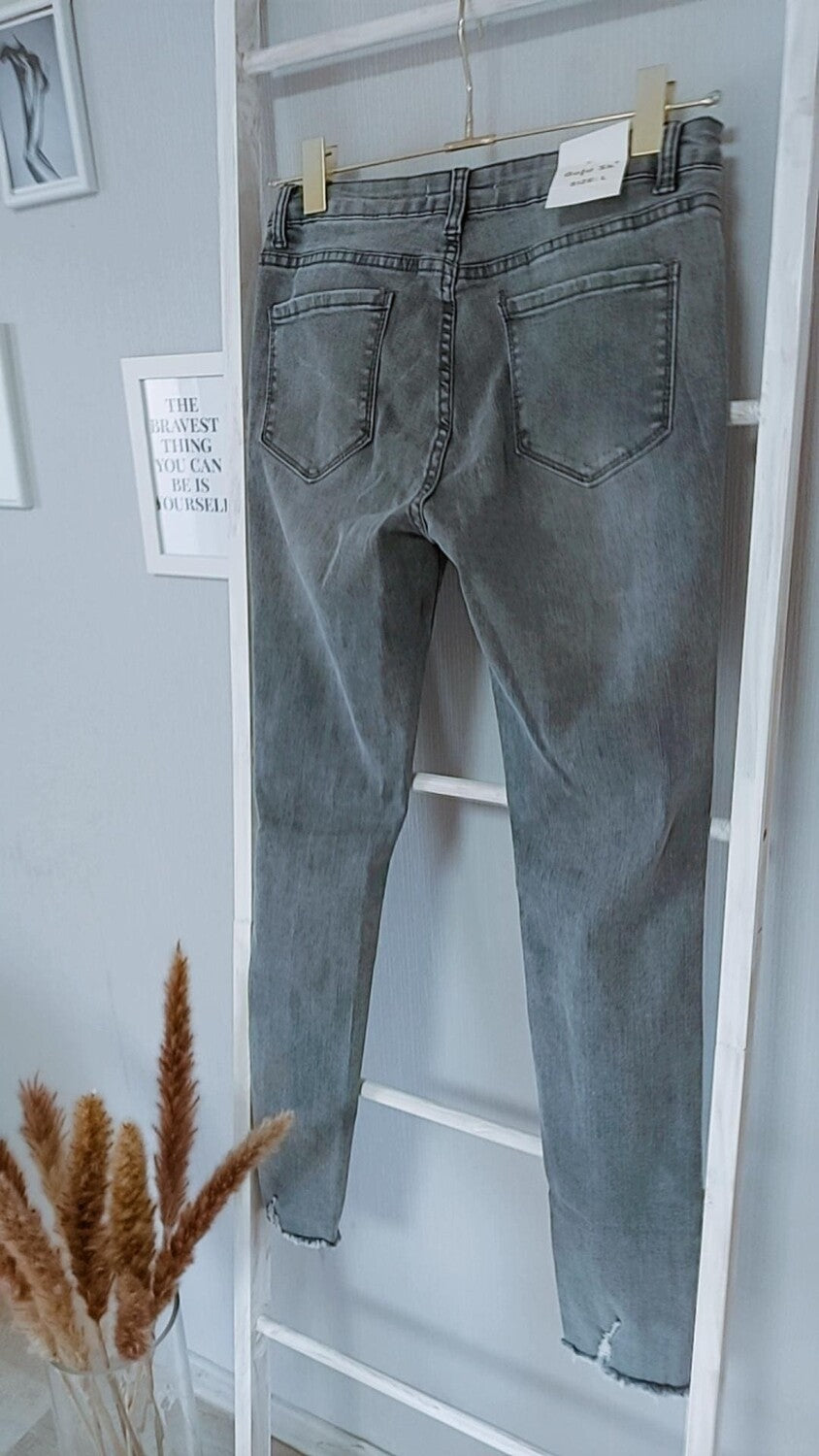 Slim Fit Jeans "Moni"