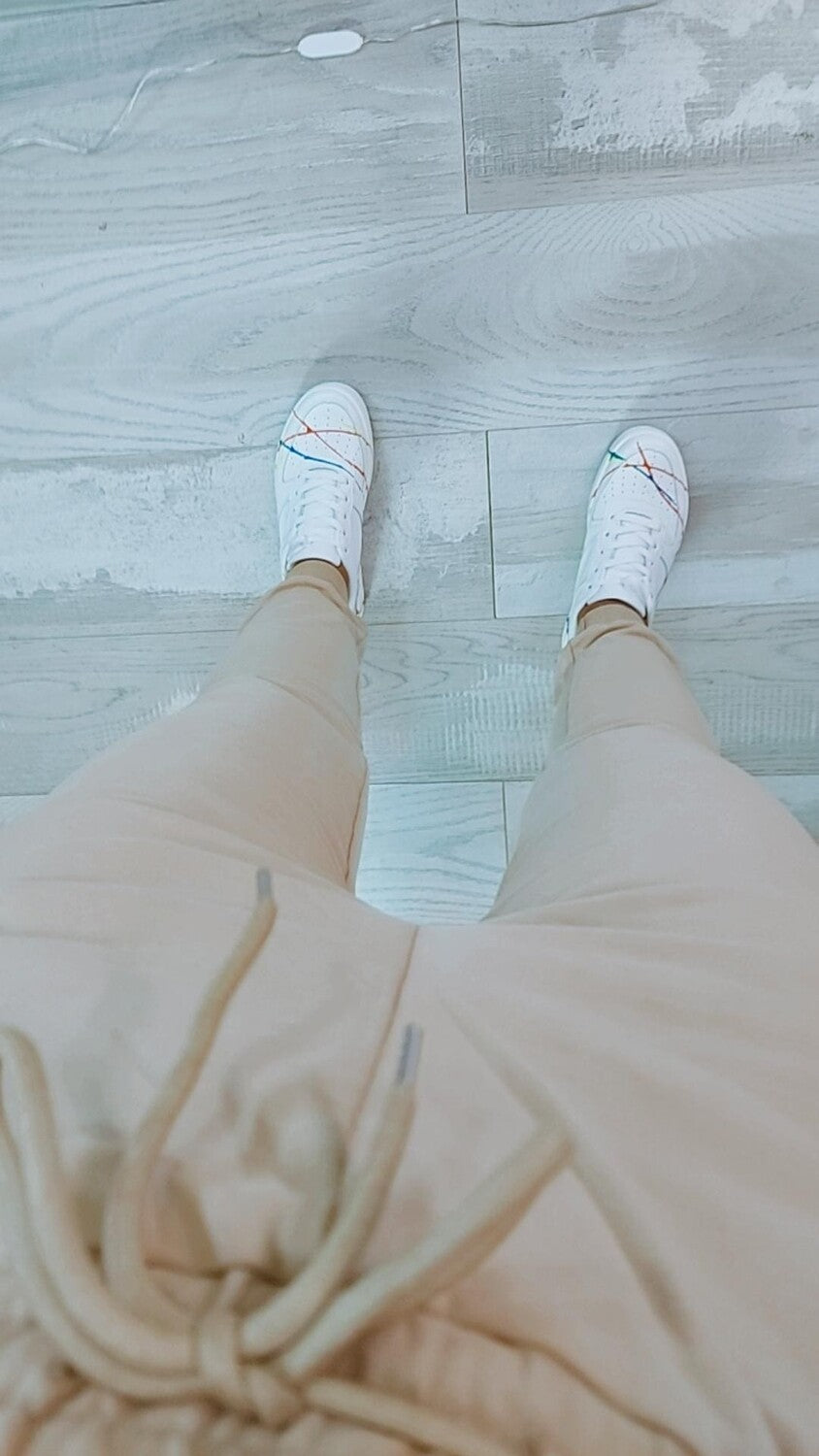Sweathose Beige