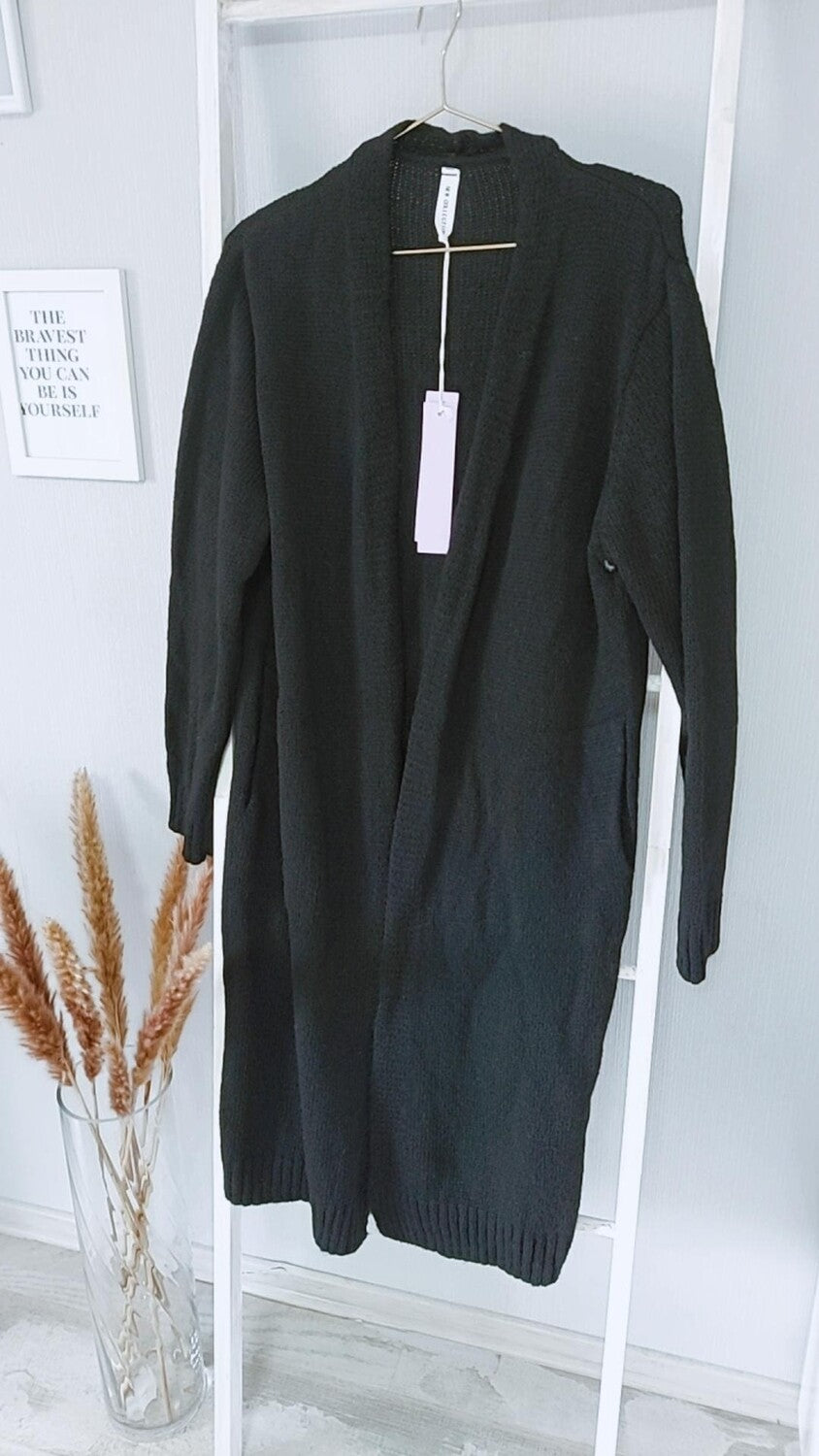 Long Cardigan in 3Farben