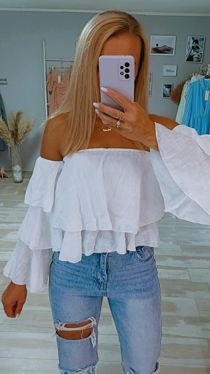 Rüschen Top "Paris"