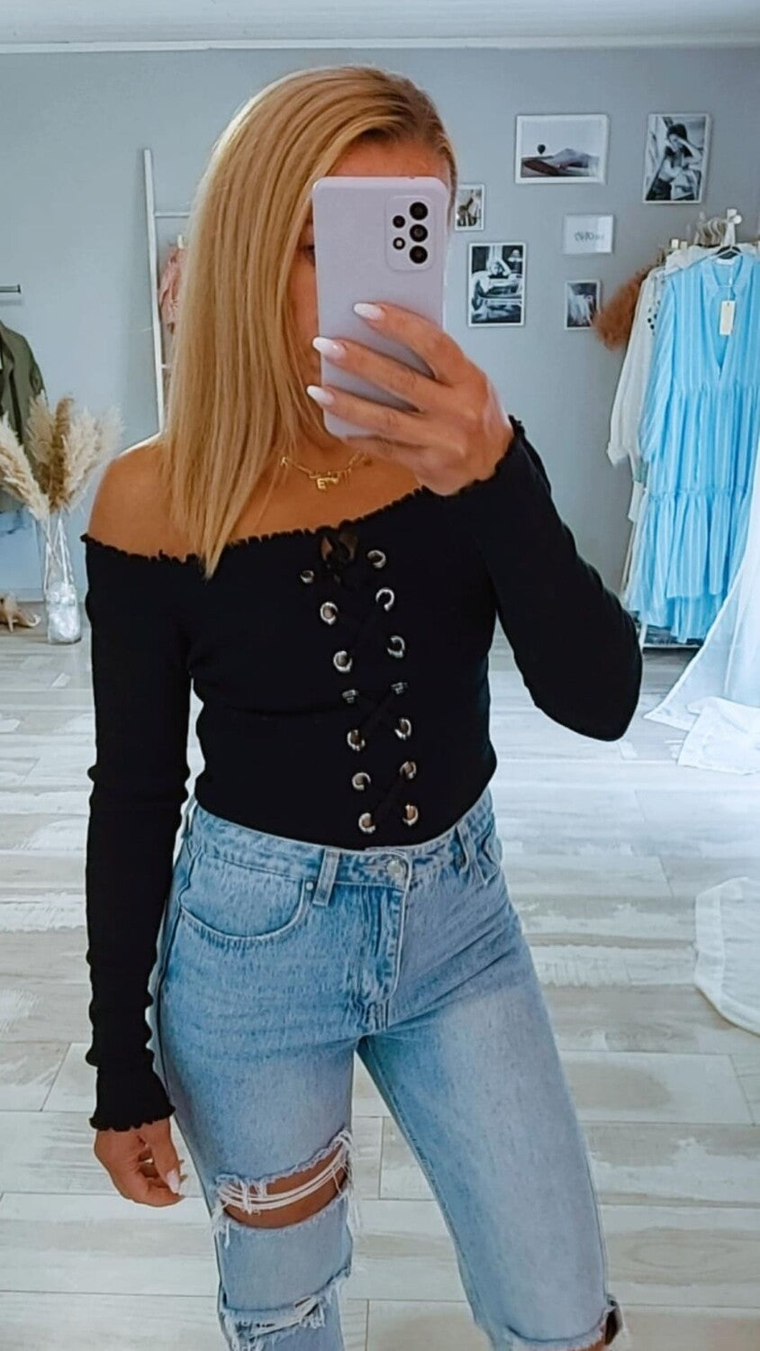 Offshoulder Shirt