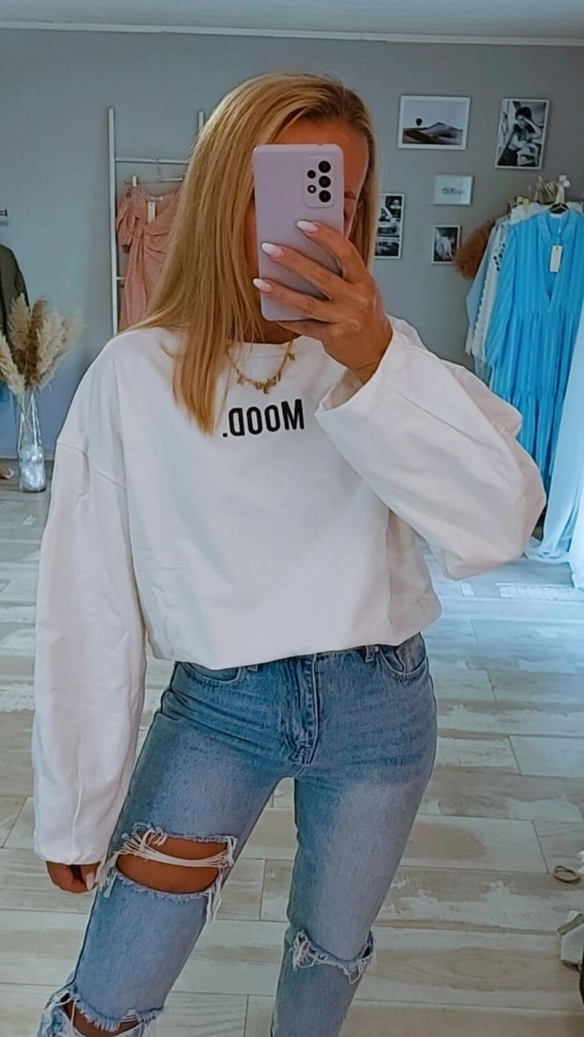 Sweatshirt "Mood" 3Farben