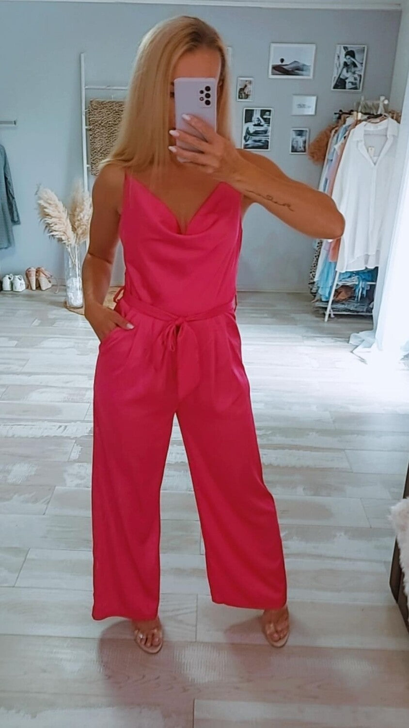 Overall Fuchsia
