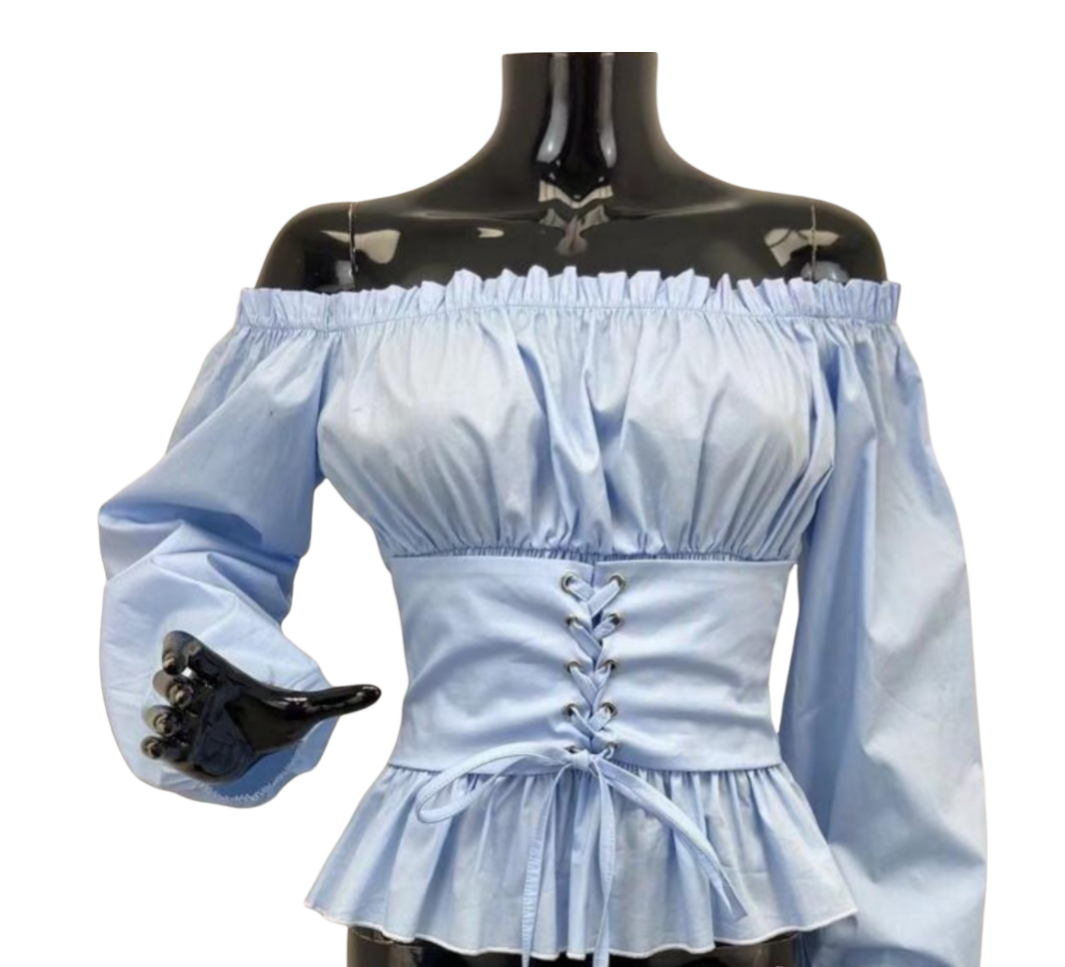 Corsagen offshoulder Shirt