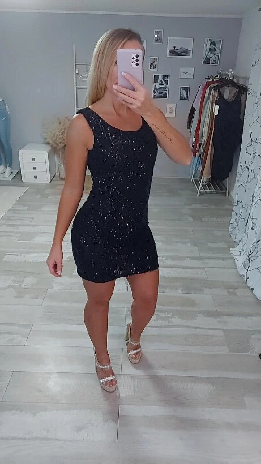 Pajetten Kleid Luxy