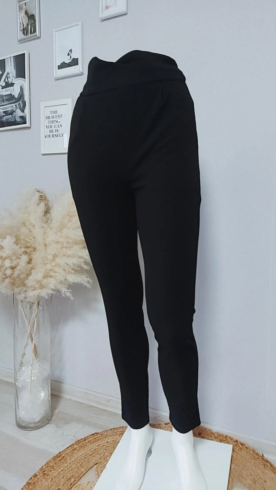 Hight Waist Hose Black