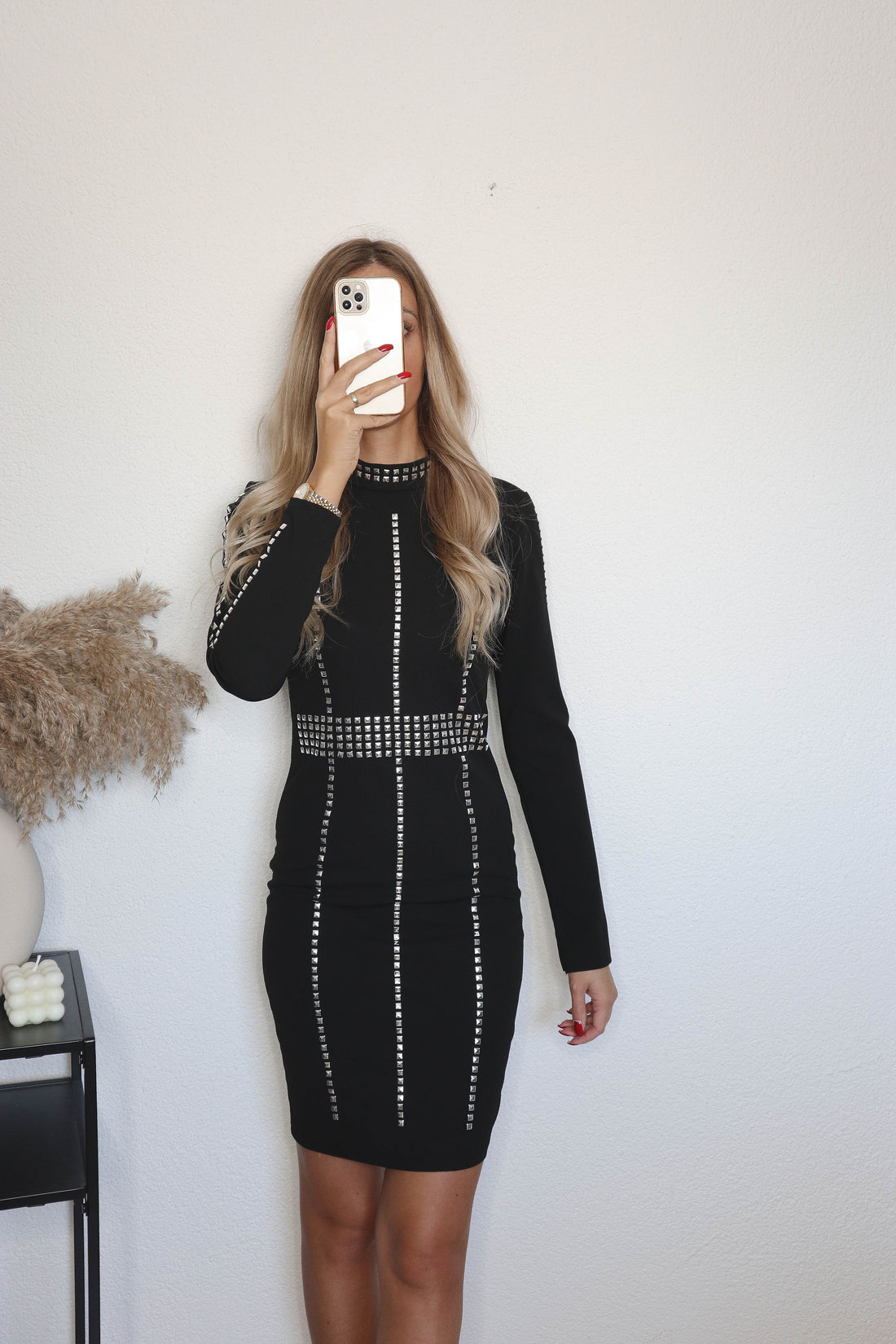 Nieten Kleid